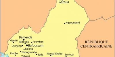 Térkép douala Kamerun