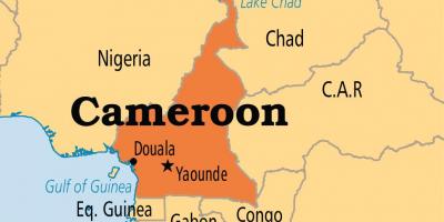 Térkép yaounde Kamerun